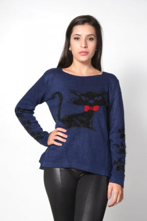 Blusa Mousse Gato - REF. 492 Blusa Mousse Gato - REF. 492