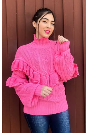 Blusa Babados Veneza - REF. 262 Blusa Babados Veneza - REF. 262
