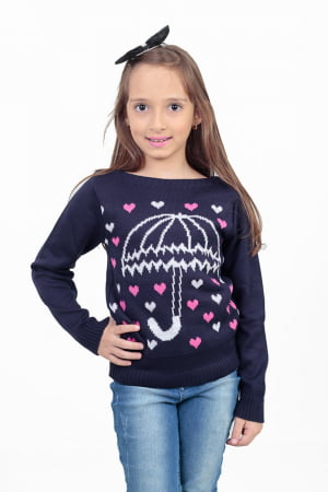 Blusa Infantil Guarda Chuva - REF. 572 Blusa Infantil Guarda Chuva - REF. 572