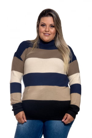 Blusa Listras Colorida PS - REF. 992 Blusa Listras Colorida PS - REF. 992