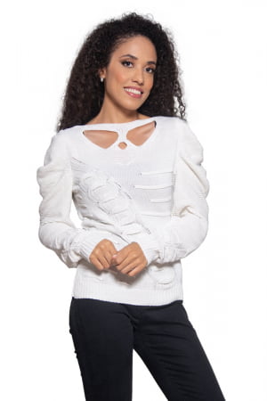 Blusa Manga Bufante - REF. 125 Blusa Manga Bufante - REF. 125