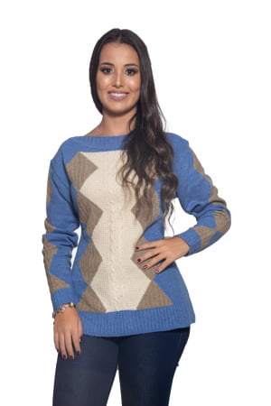 Blusa Mousse Jacquard - REF. 170 Blusa Mousse Jacquard - REF. 170