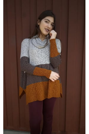 Blusa Mousse Listras Gola - REF. 246 Blusa Mousse Listras Gola - REF. 246