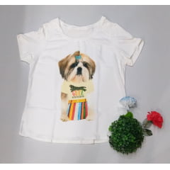Blusa Verão Dog Gucc - REF. 2024 Blusa Verão Dog Gucc - REF. 2024