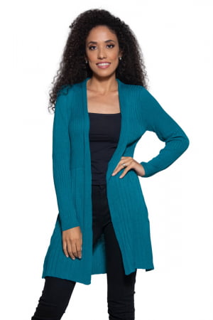 Cardigan Modal Canelado - REF. 514 Cardigan Modal Canelado - REF. 514