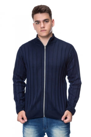 Jaqueta Masculina Ziper Canelada - REF. 462 Jaqueta Masculina Ziper Canelada - REF. 462