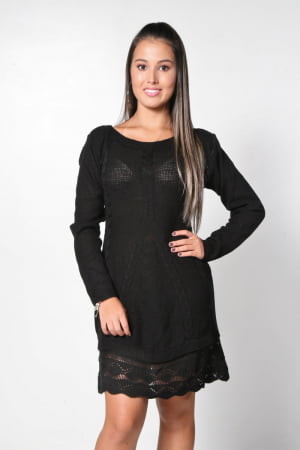 Vestido Rendado - REF. 550 Vestido Rendado - REF. 550